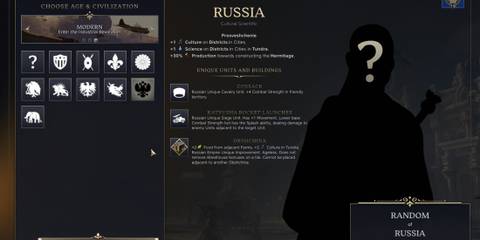 Russia Civilization in Civ 7