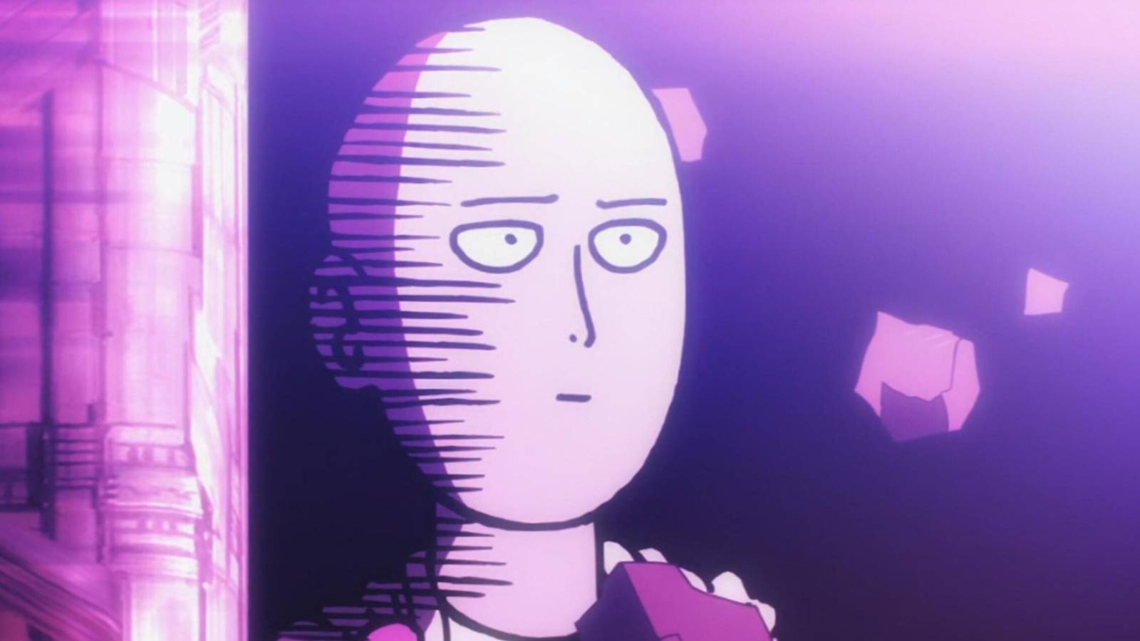 saitama is unimpressed