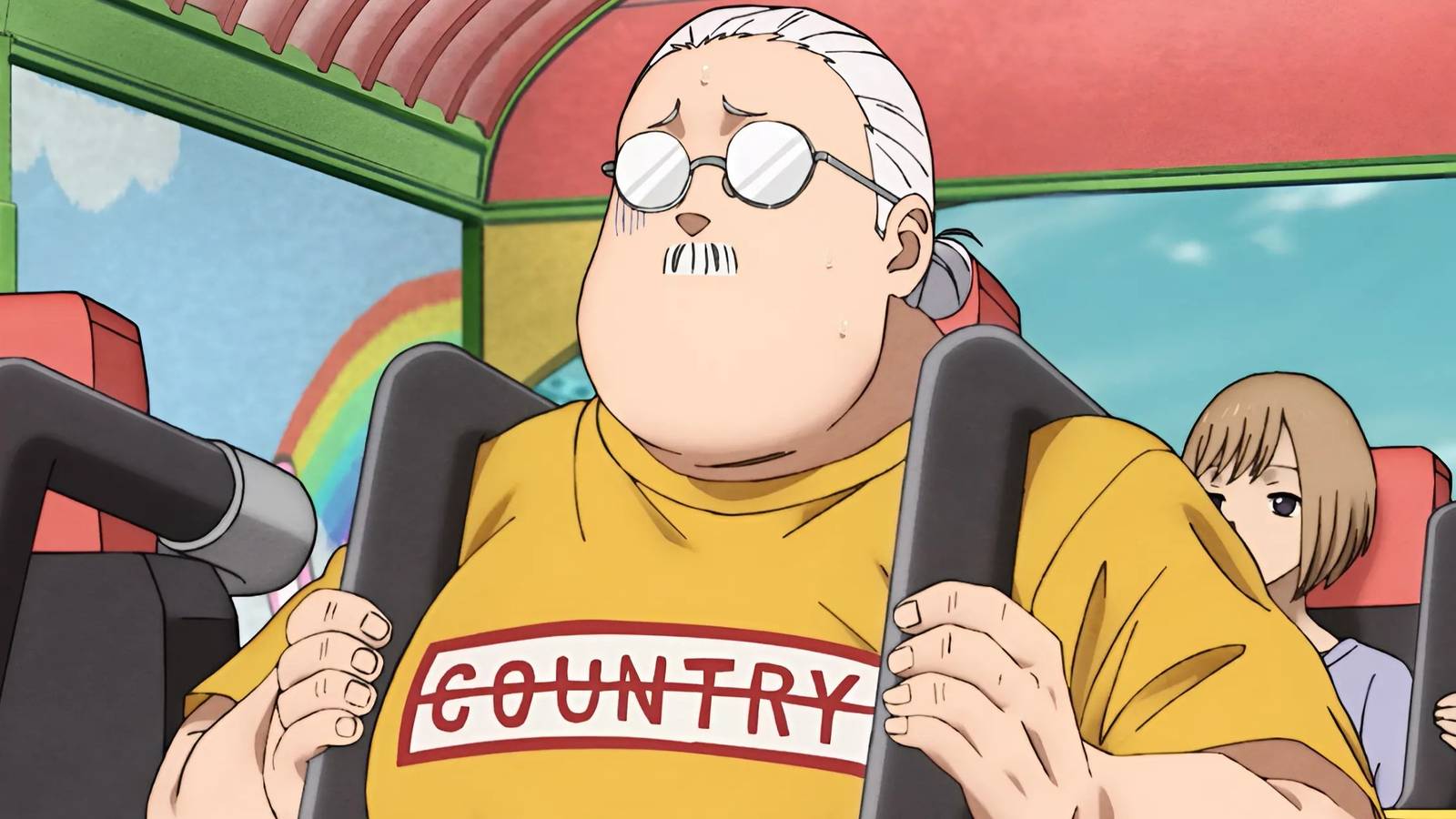 sakamoto on roller coaster