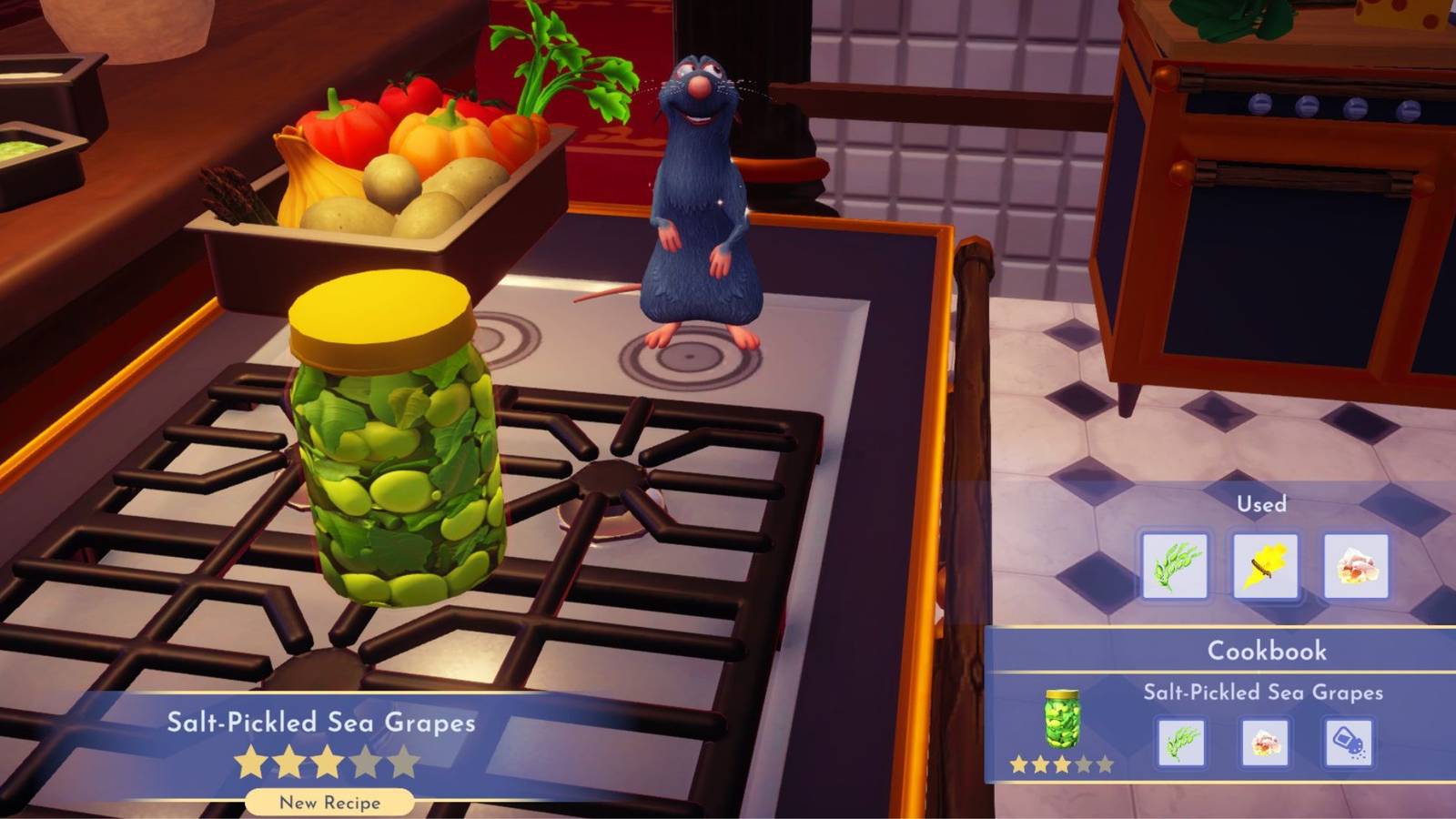 salt pickled sea grapes recipe disney dreamlight valley