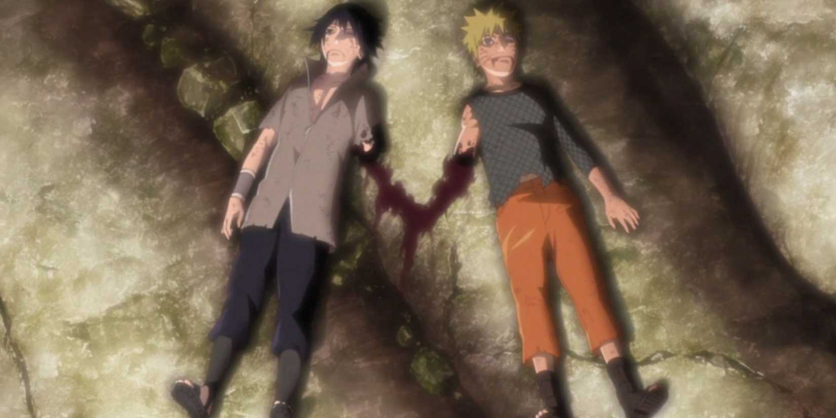 Sasuke and Naruto lose an arm in Naruto