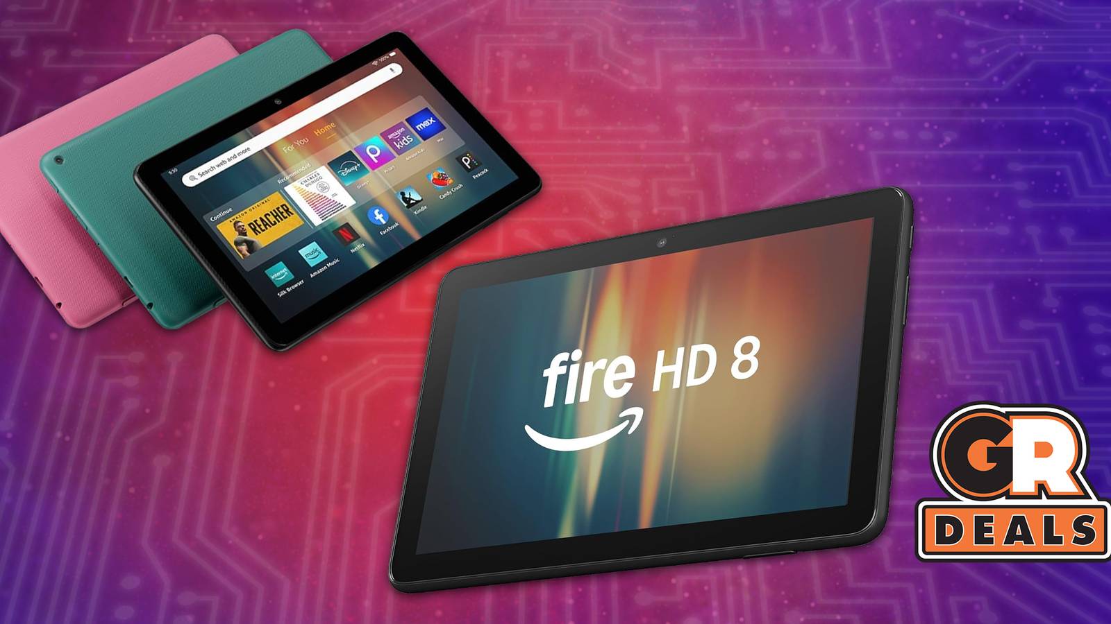 Satisfy Your Entertainment Needs With The Amazon Fire HD 8 Plus Tablet Now Down By $35