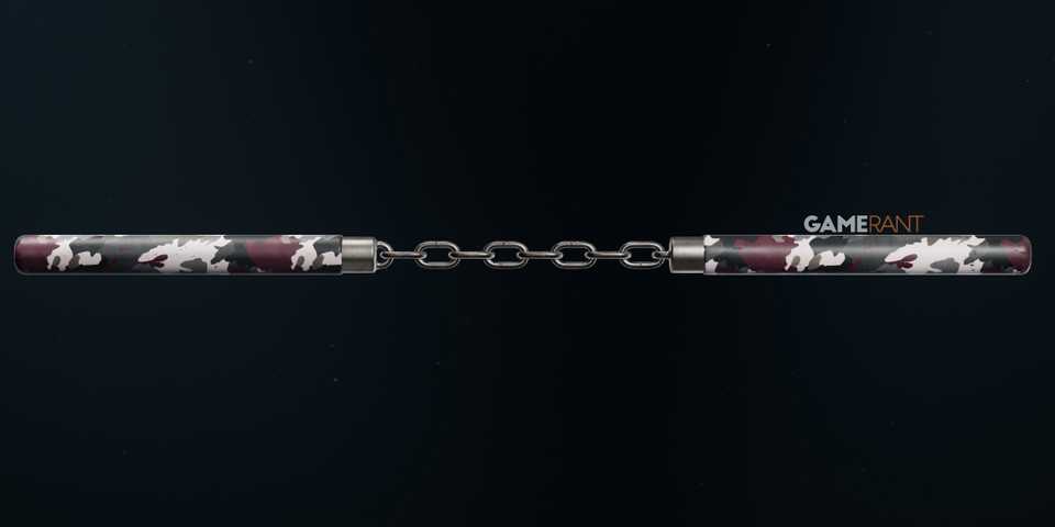 Savanna Camo on Nunchaku in Black Ops 6