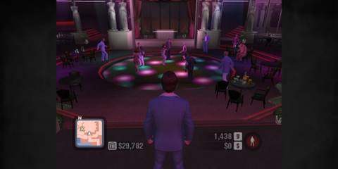 Scarface The World Is Yours in a nightclub