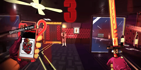 Mullet Madjack fire katana