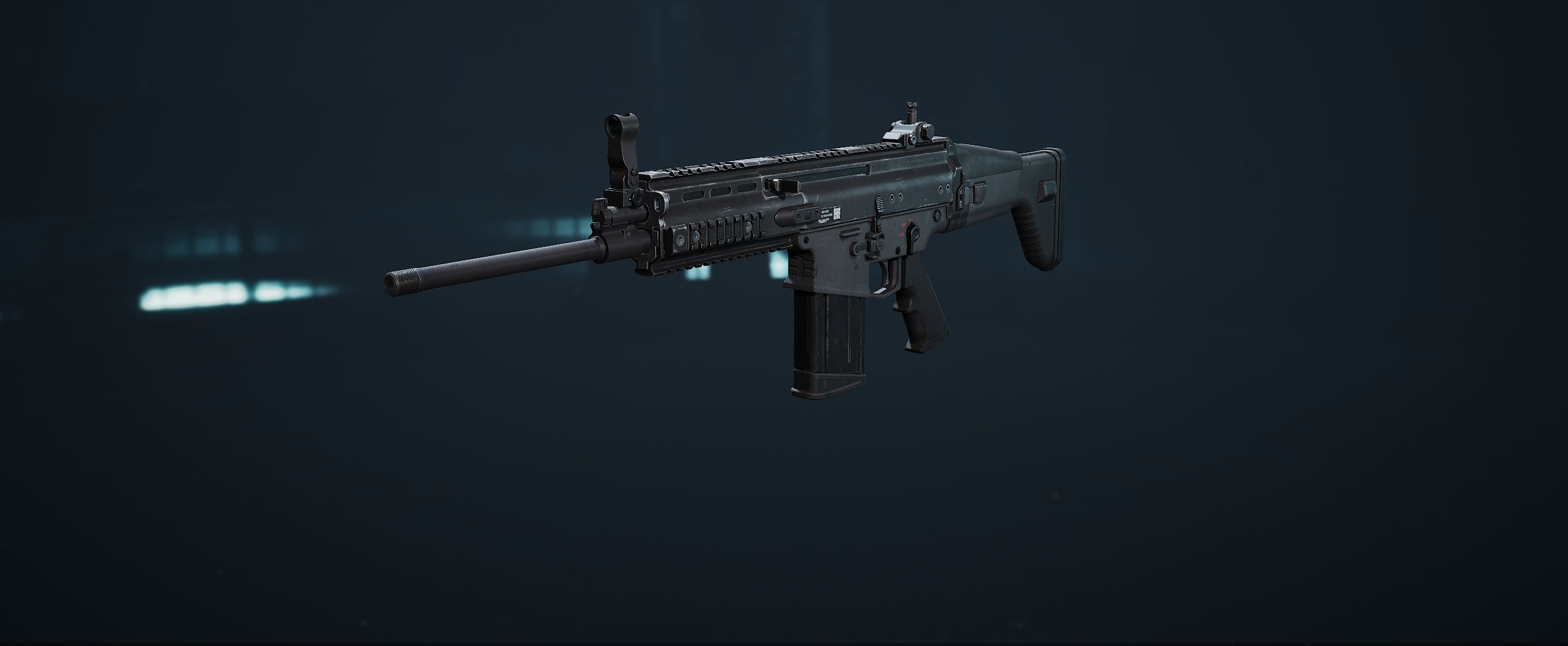 Scar-H Customization Screen