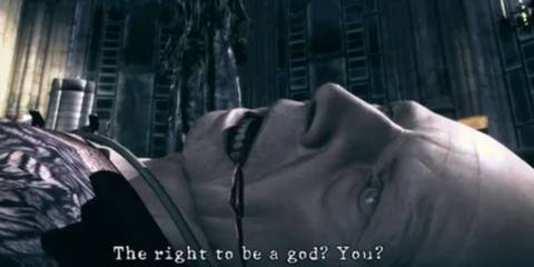 Spencer killed by Wesker in Resident Evil 5