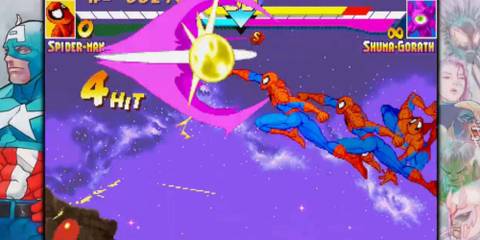 spiderman vs shuma-gorath