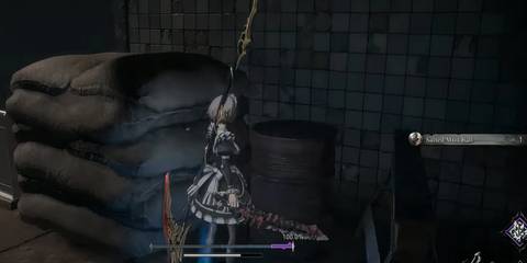 AI Limit Aryssa picking up a salted mud ball