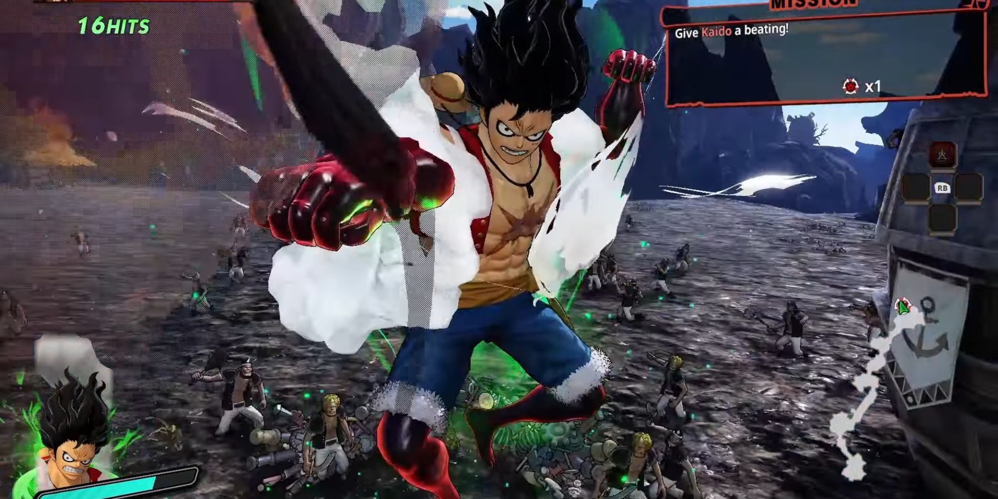 luffy snakeman