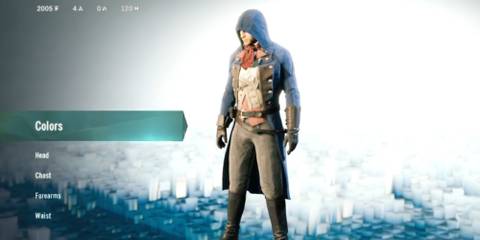 pause menu with arno