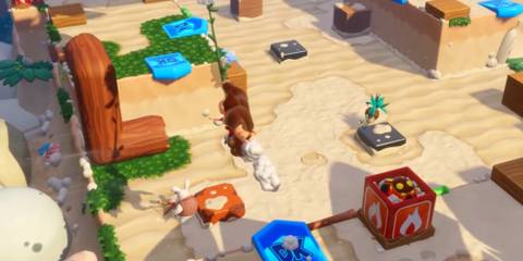 donkey kong swinging vine