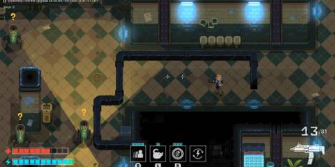 protagonist sneaking