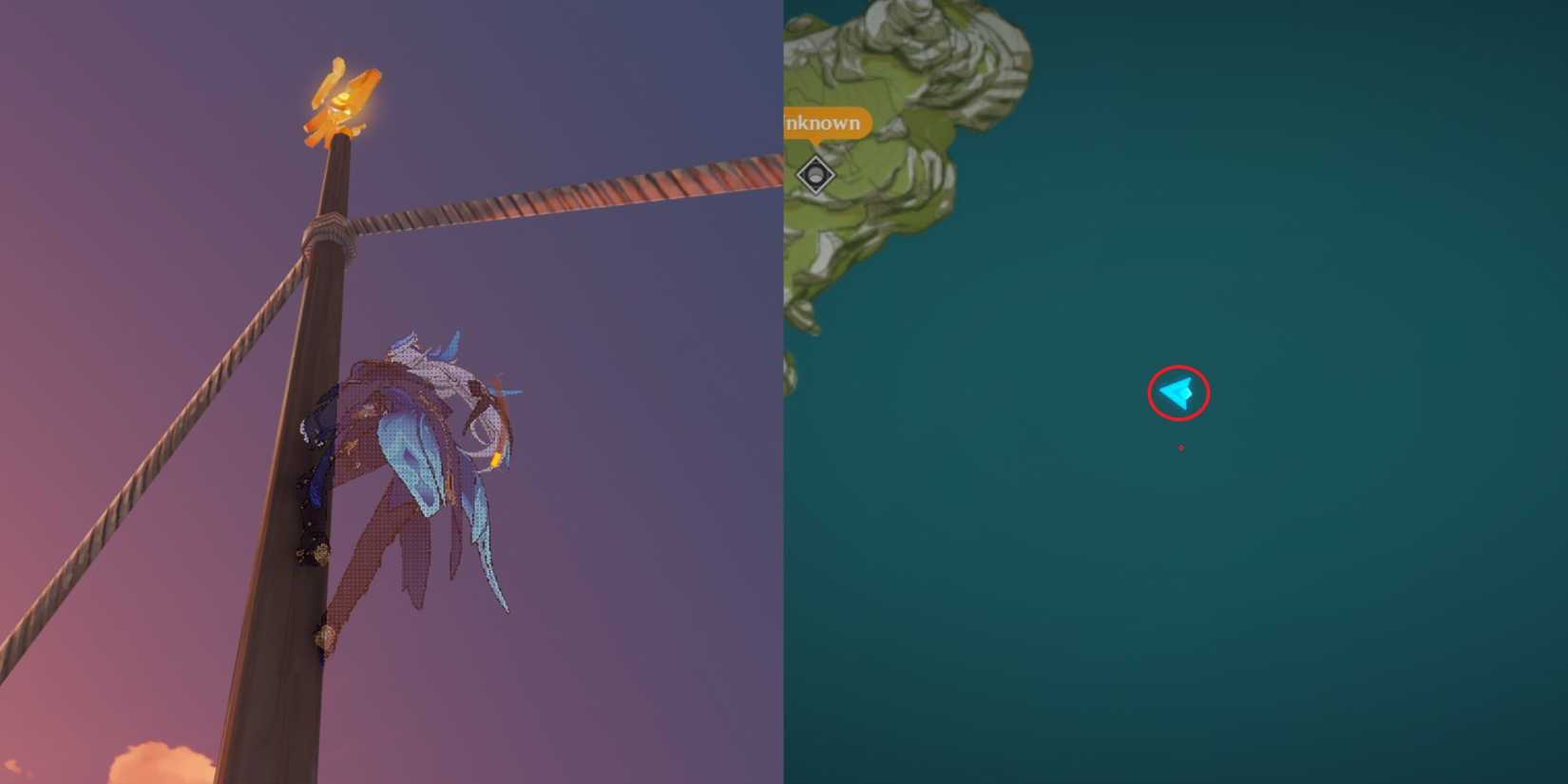 Sea Of Clouds Geoculus Location 16 Genshin Impact