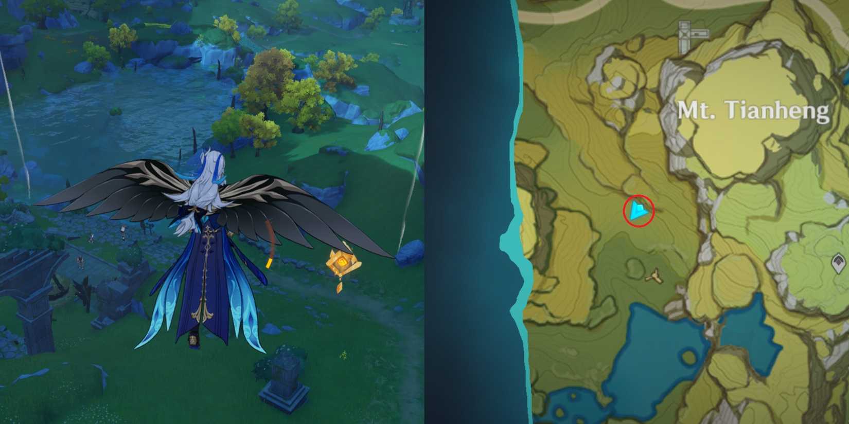 Sea Of Clouds Geoculus Location 7 Genshin Impact