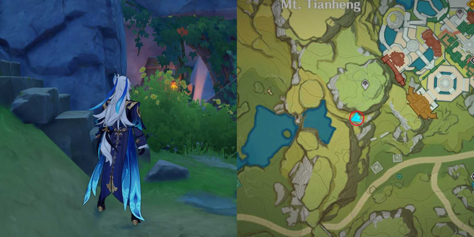 Sea Of Clouds Geoculus Location 8 Genshin Impact