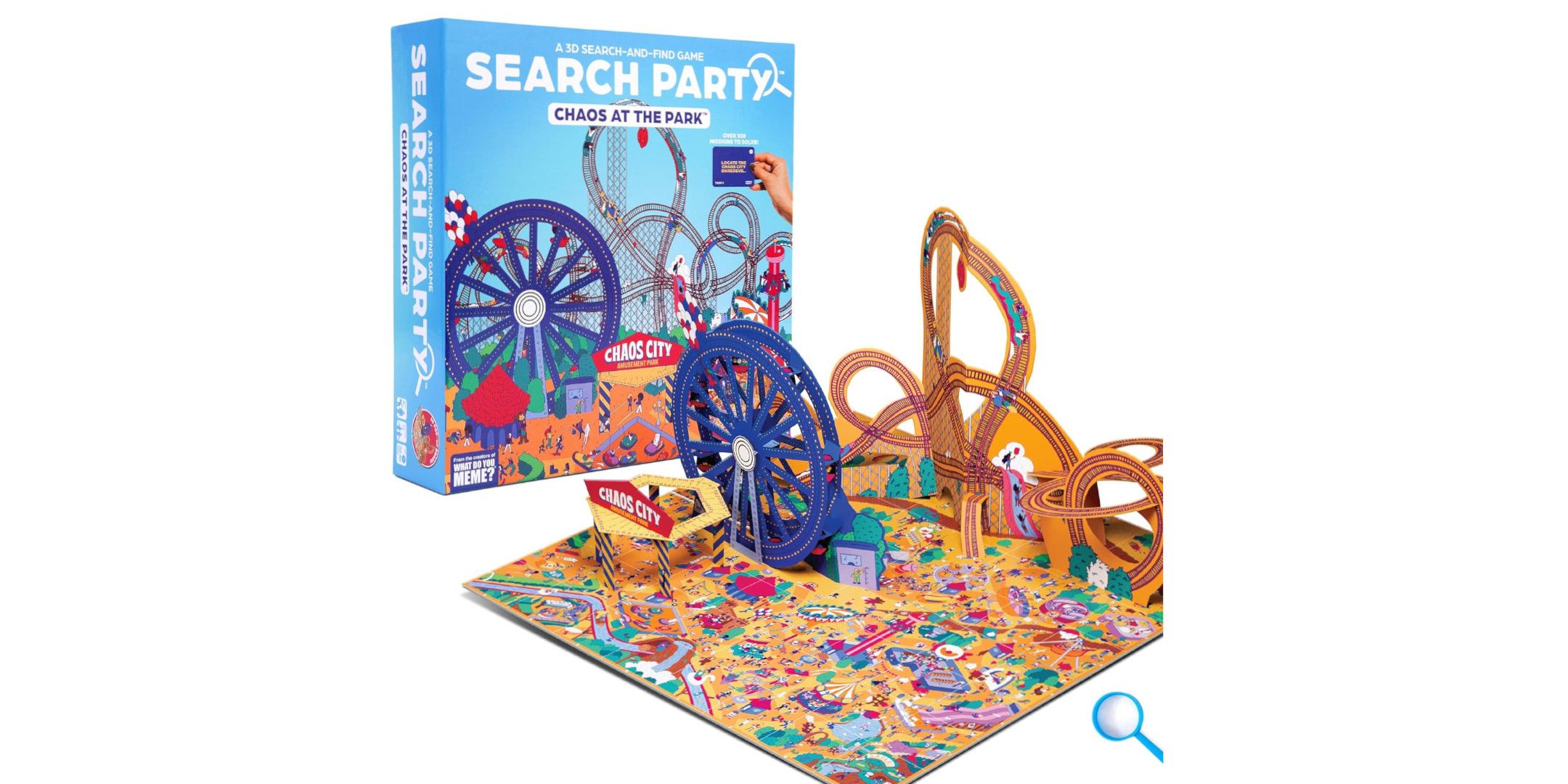 Seach Party Chaos at the Park Board Game