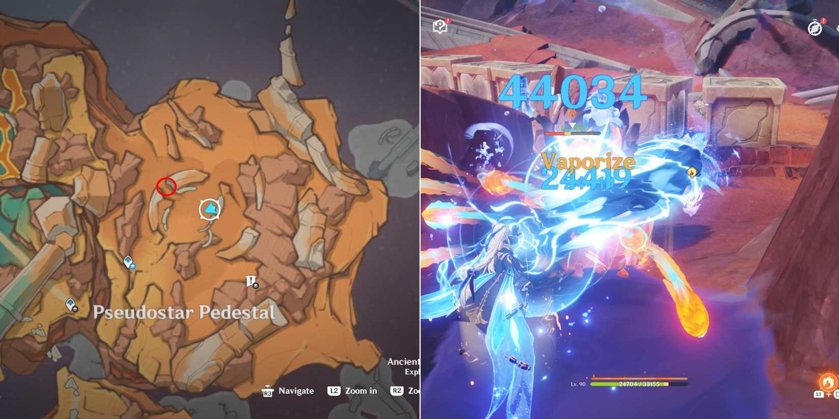 secret source dragon idol 7 piece 2 location in genshin impact