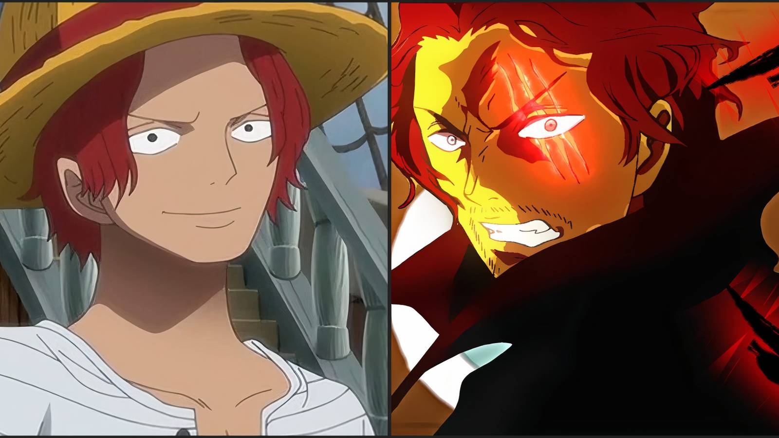 Shanks Young Haki User