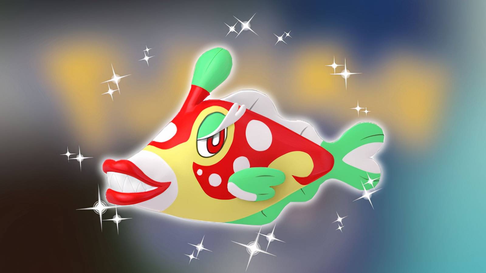 Shiny Bruxish in Pokemon GO