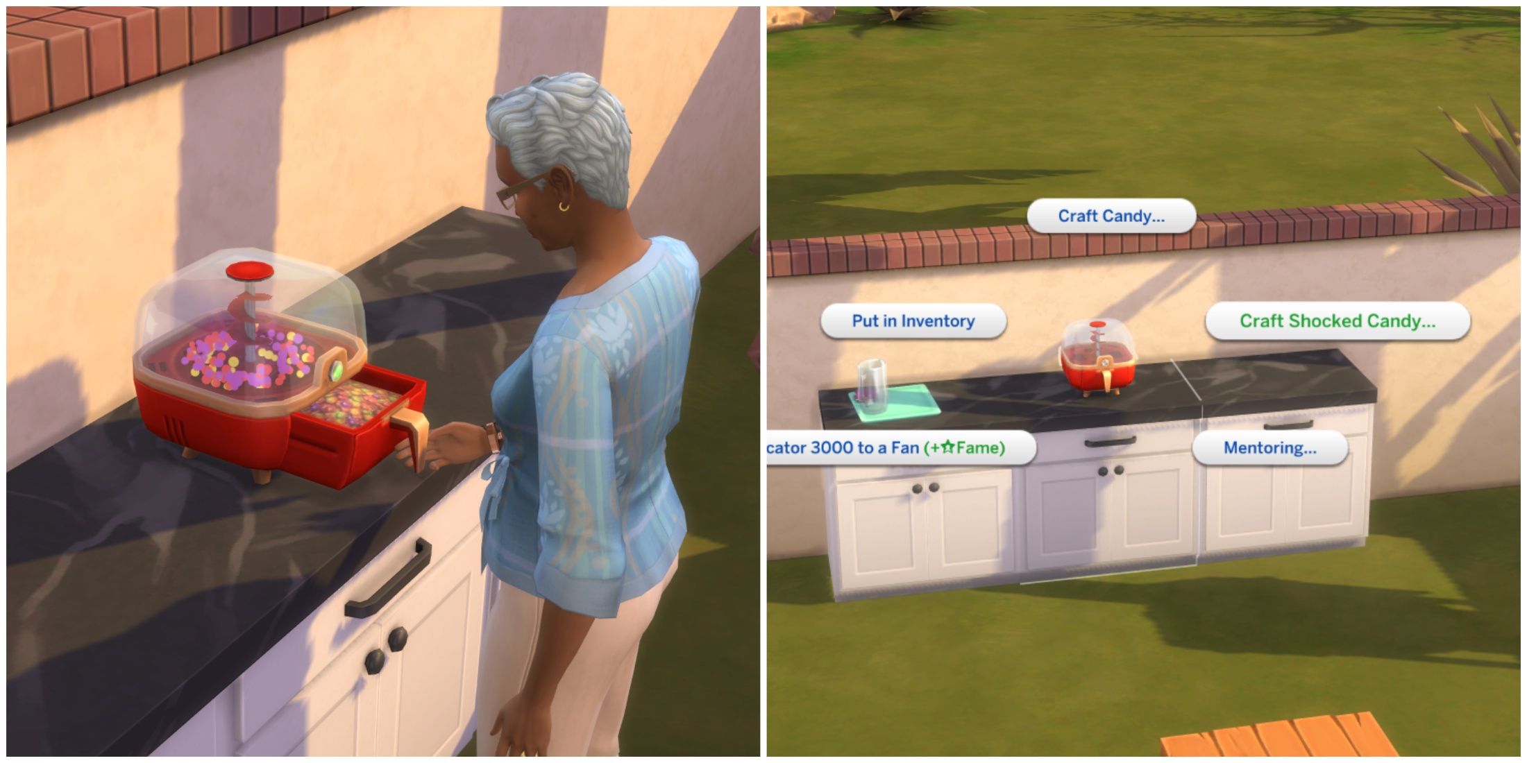 The Sims 4: Shocked Candy Effects