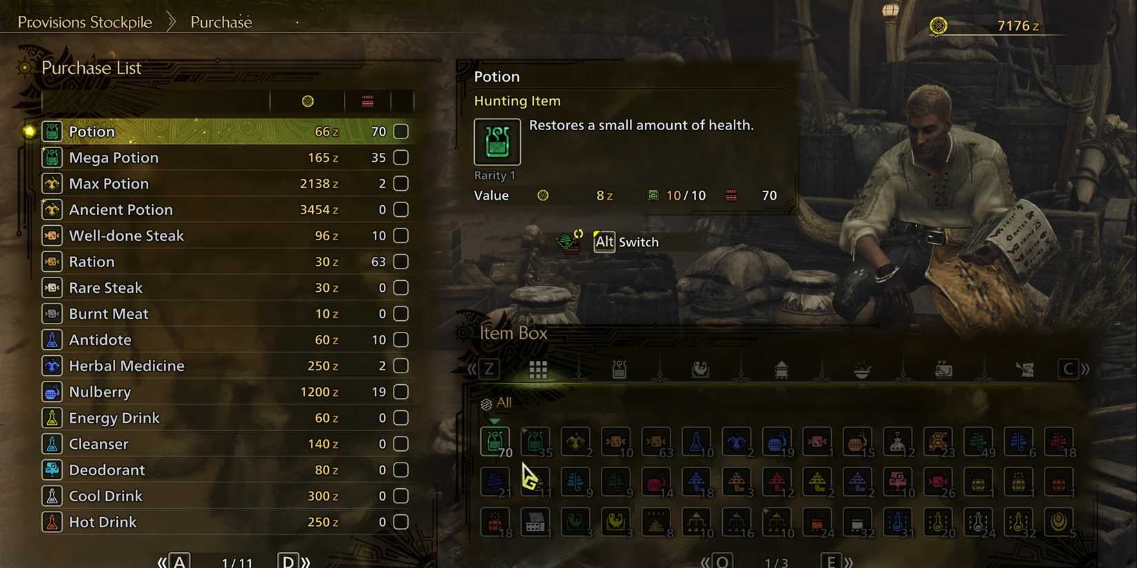 shop tweaks mod for monster hunter wilds