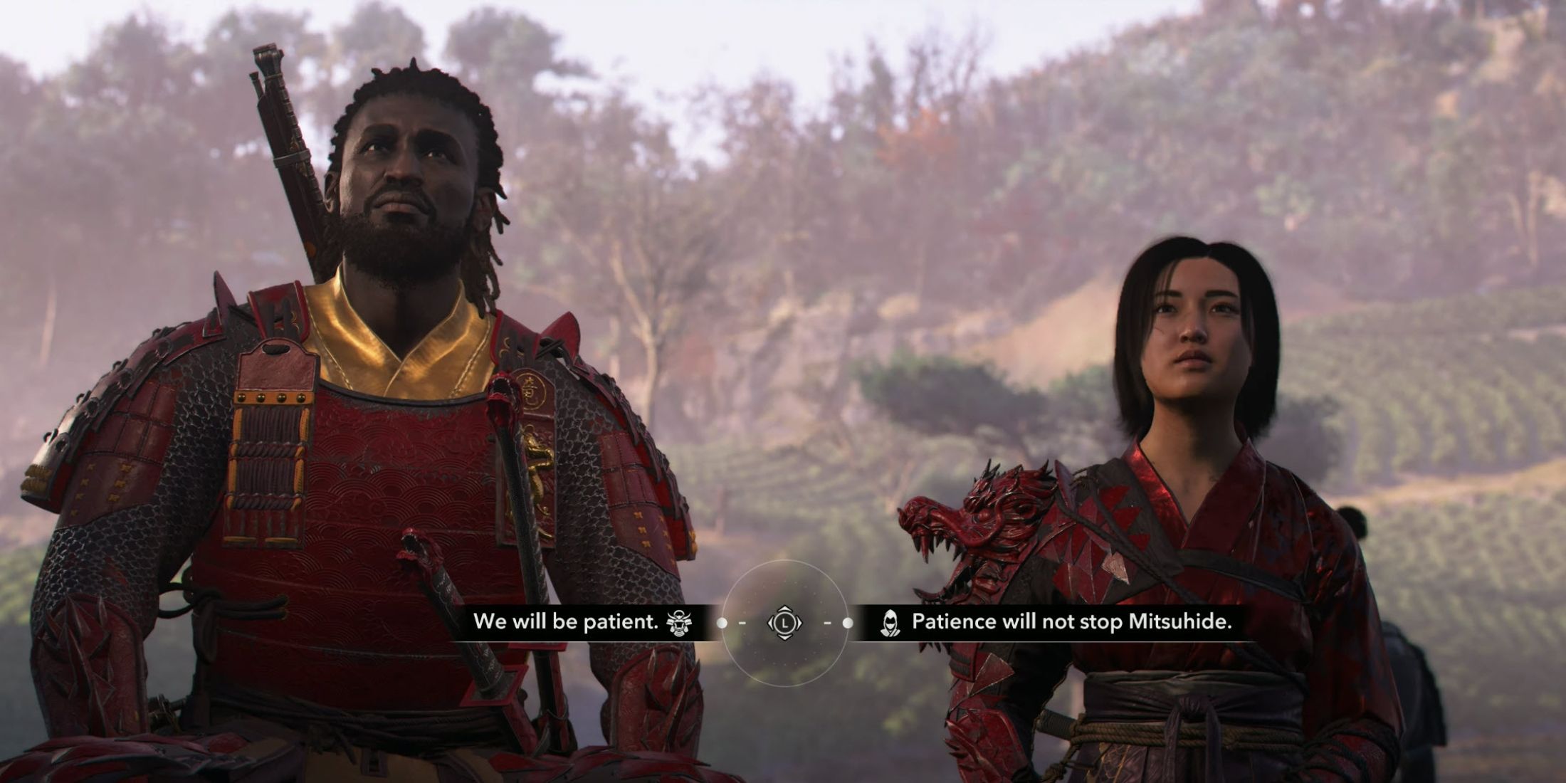 Do you have to be patient with Tokugawa Waols and Foxes Quest Ac shadow