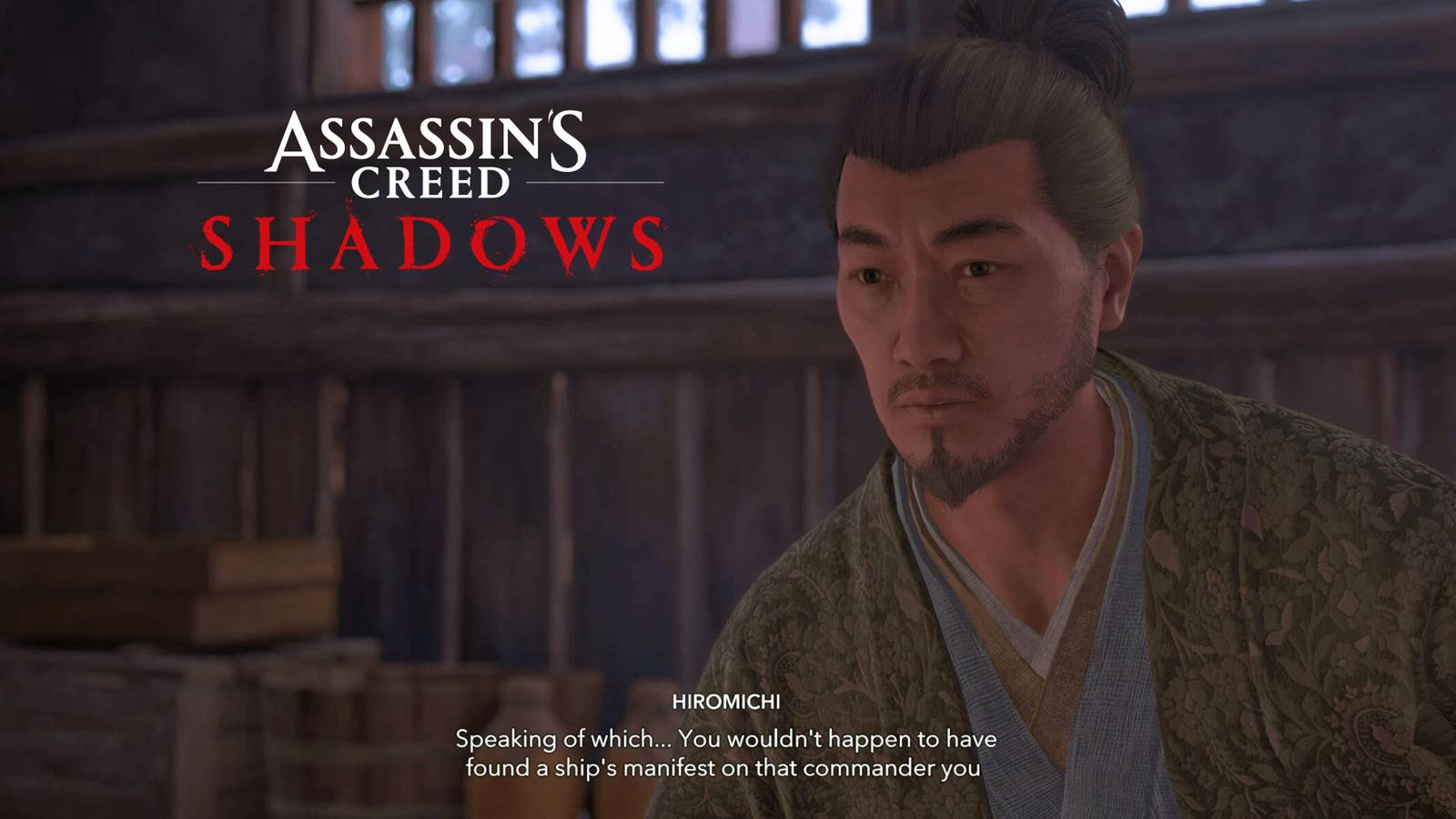 Should You Give the Shipping Manifest or Withold it AC Shadows Of My Enemy Quest