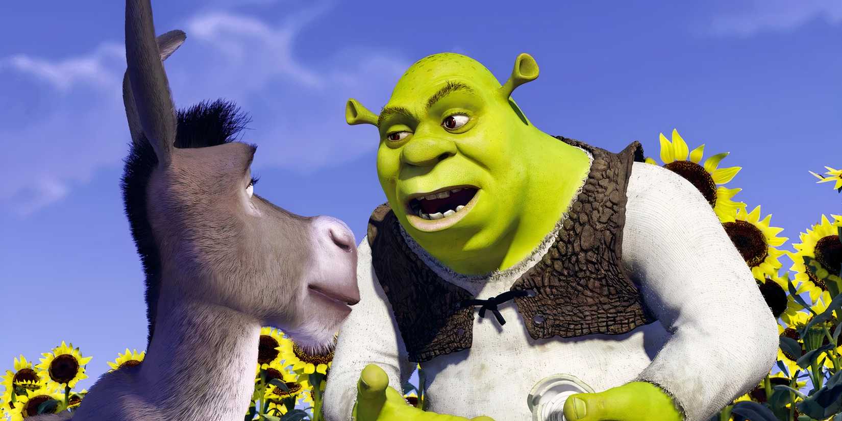 Shrek and Donkey together 