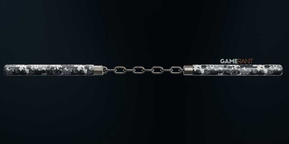 Siberia Camo on Nunchaku in Black Ops 6