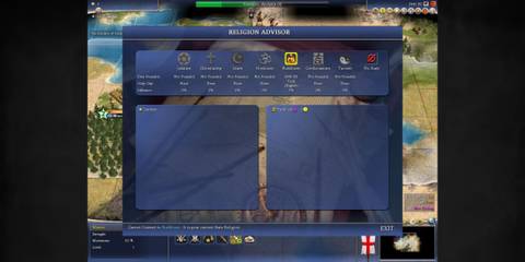 Sid Meier’s Civilization IV religion options