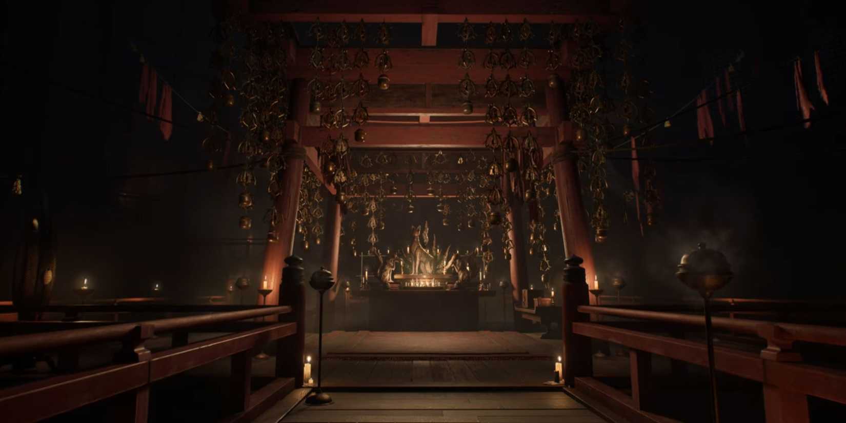 Silent hill f trailer screenshot shrine feature