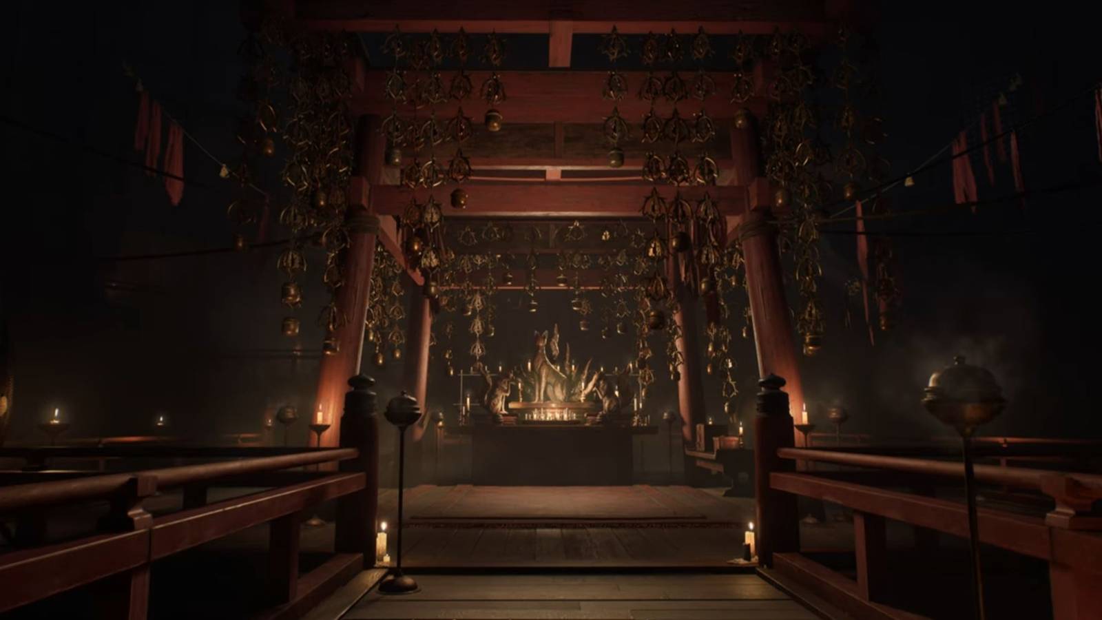 Silent hill f trailer screenshot shrine feature