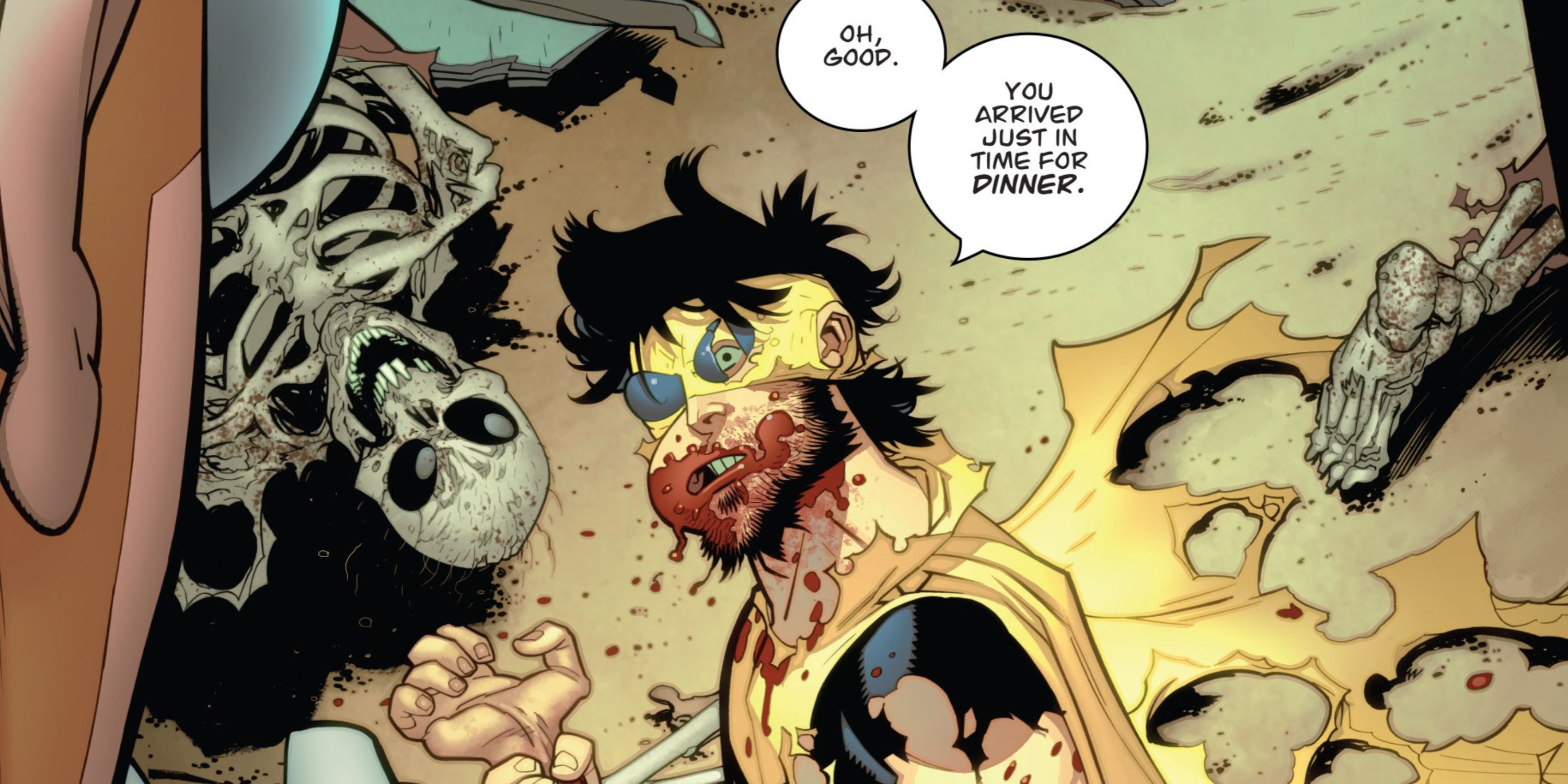 The horrible mark is invulnerable.