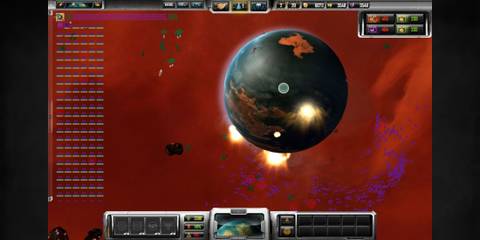 Sins of a Solar Empire destroying a planet