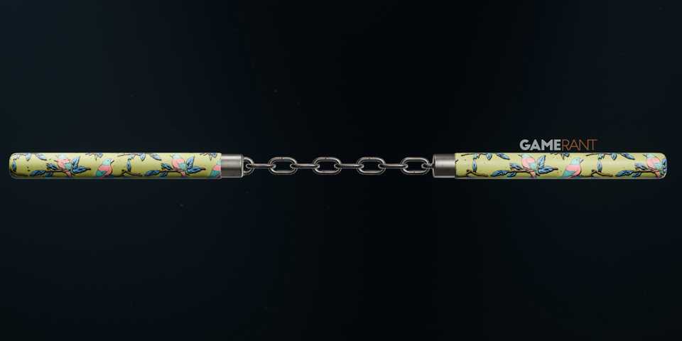 Skybound Camo on Nunchaku in Black Ops 6