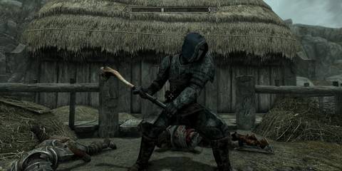 Skyrim - Dragonbone Warhammer