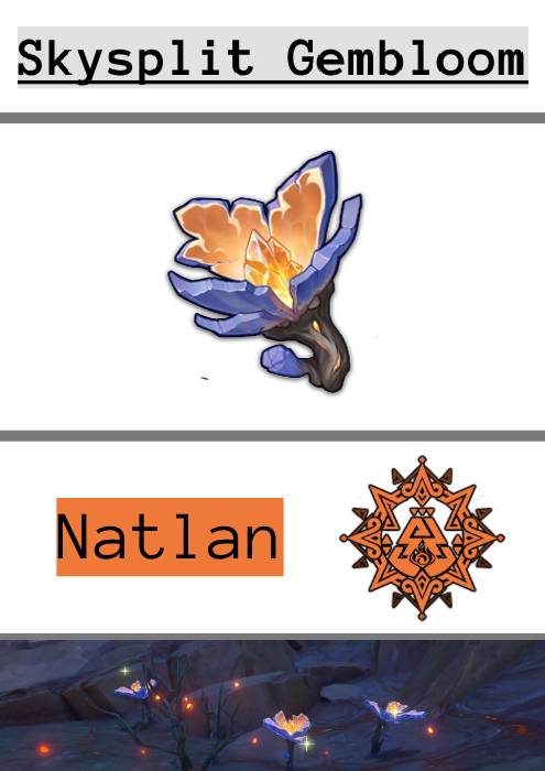 skysplit gembloom Genshin Impact 