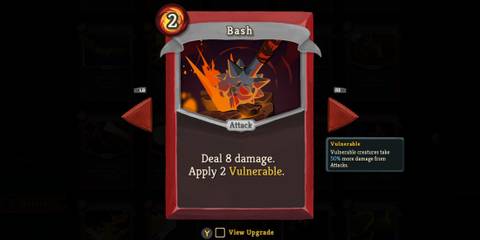 Slay The Spire Ironclad Bash Card