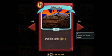 Slay The Spire Ironclad Entrench Card