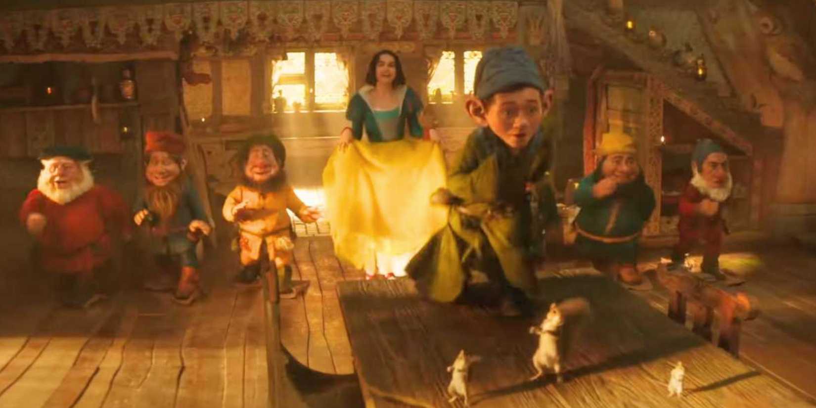 Snow White Whistle While You Work