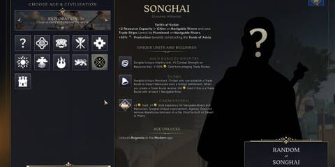 Songhai Civilization in Civ 7