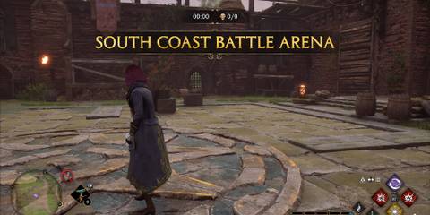South Coast Feldcroft Battle Arena in Hogwarts Legacy