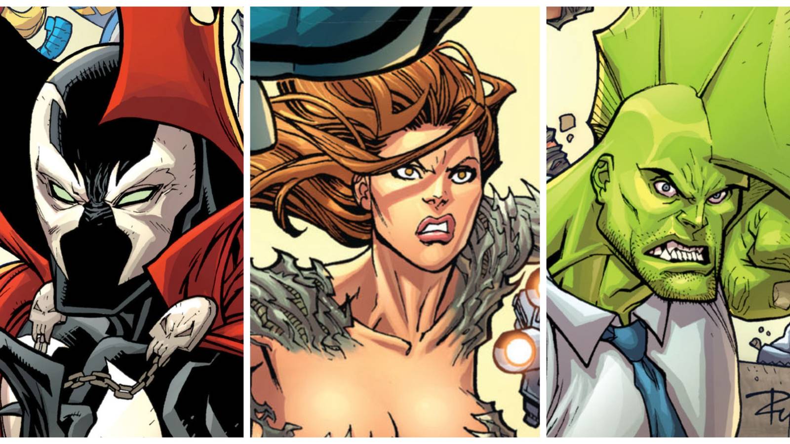 spawn, witchblade, savage dragon