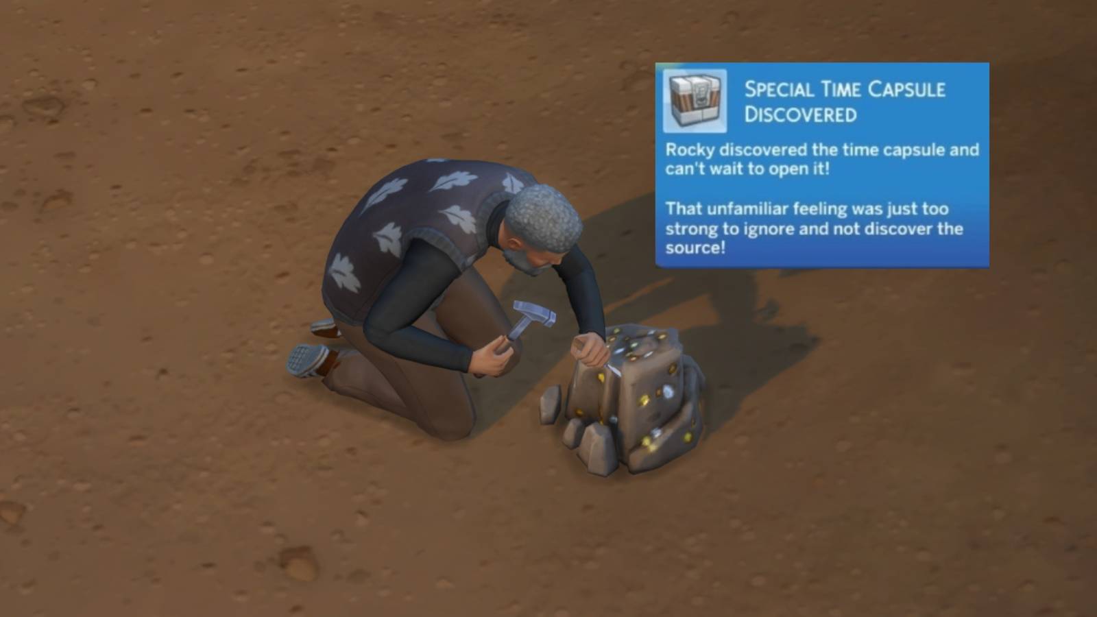 special time capsule location guide the sims 4