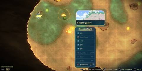 Spiritfarer Hoseki Quarry on the map