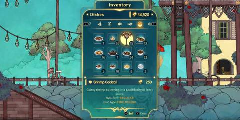 Spiritfarer shrimp cocktail