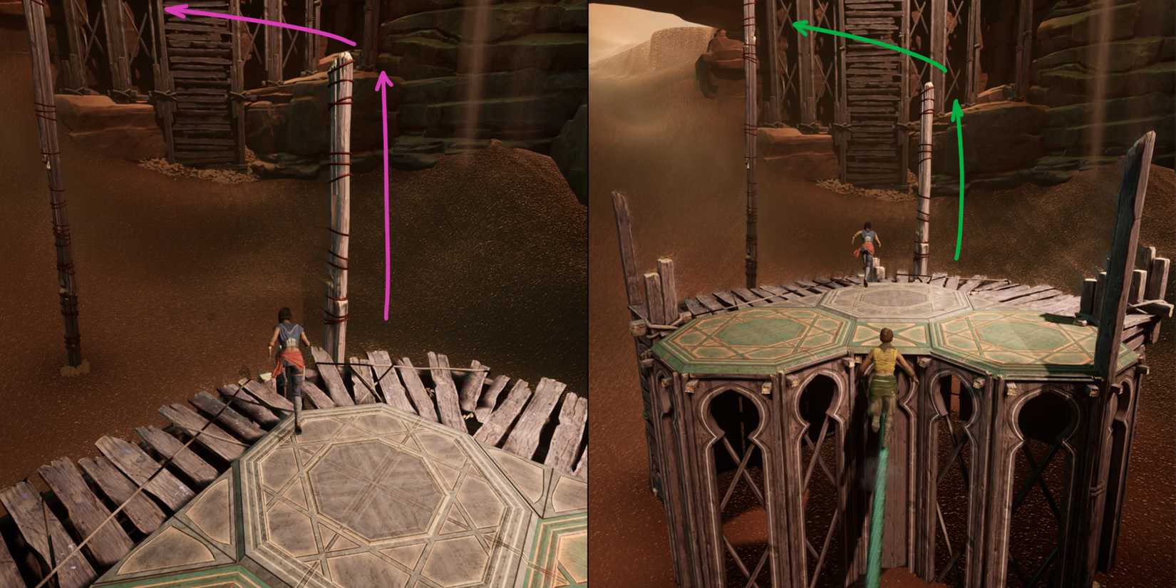 Split Fiction Chapter 1 Neon Revenge Side Story The Legend of the Sandfish Platform 4