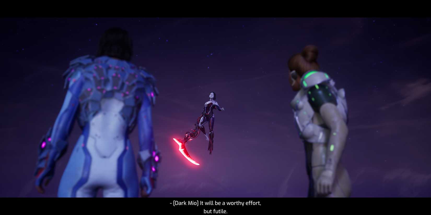 Dark Mio em Split Fiction.