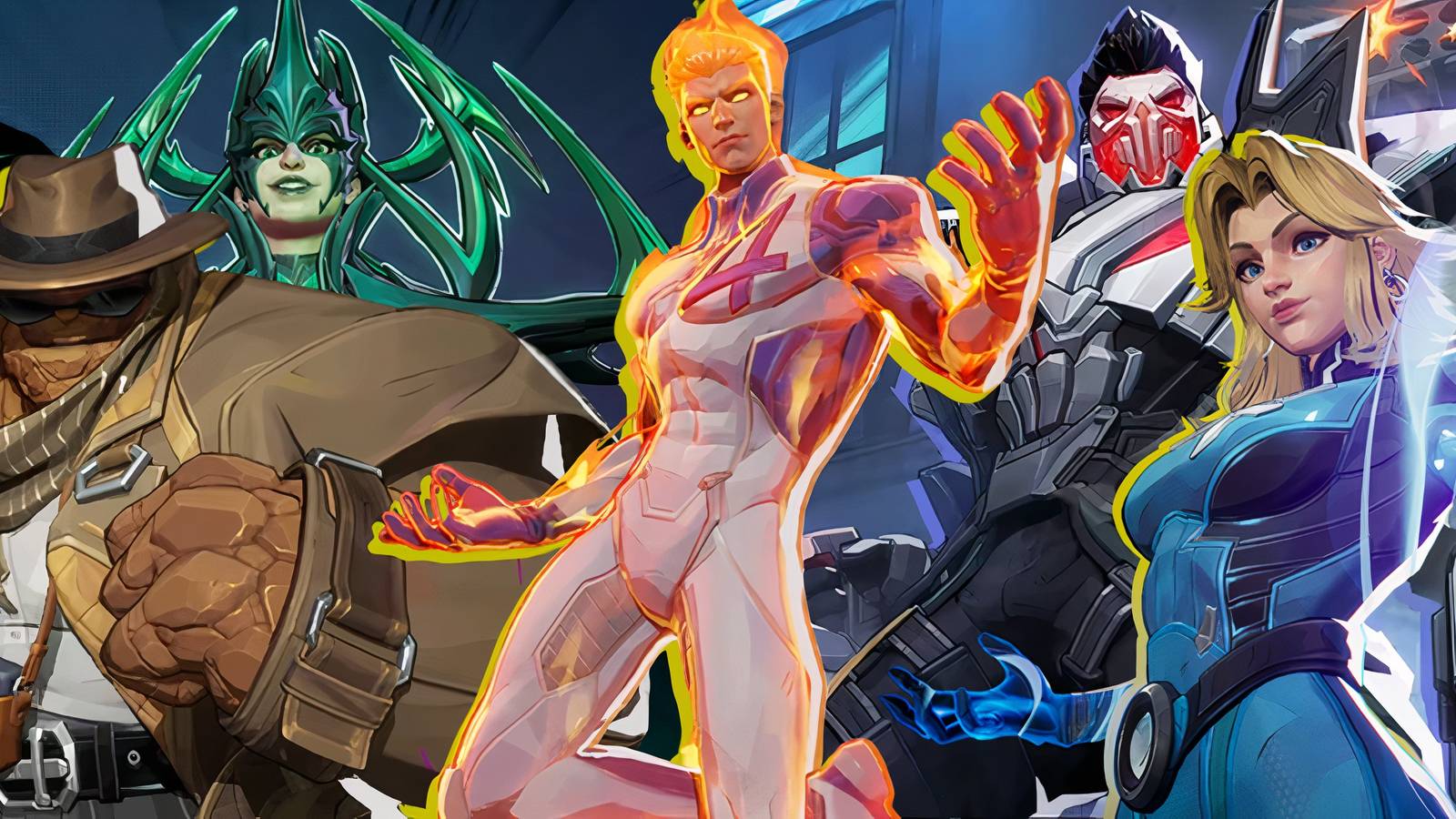 Marvel Rivals Torch Best DPS Characters In Marvel Rivals